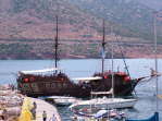 Pirate Ship in Harbour
